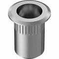 Bsc Preferred 18-8 Stainless Steel Heavy-Duty Rivet Nut 10-32 Internal Thread 0.02-0.13 Material Thickness, 10PK 97467A723